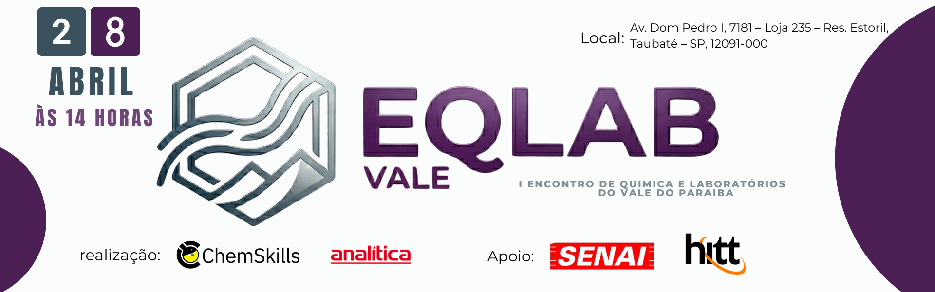 I EQLAB Vale do Paraíba: Inovação, Genética Industrial e o Futuro dos Laboratórios