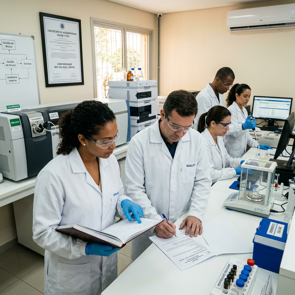 ISO 17025 e RDC 658 Além do PDF: Como Transformar Conhecimento Técnico em Excelência Prática Real